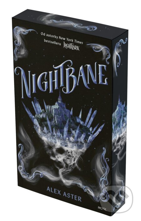Kniha: Nightbane (slovenský jazyk) (Alex Aster). Motýľ, 2025 Kniha: Nightbane (slovenský jazyk) (Alex Aster). Motýľ, 2025