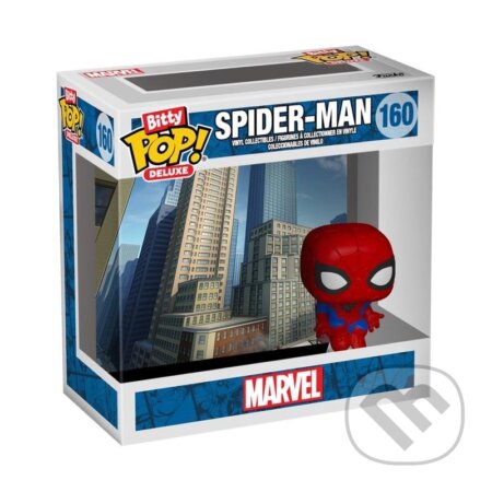 Funko Bitty POP Deluxe: Spider-Man (Cityscape) (Funko). Funko, 2024 Funko Bitty POP Deluxe: Spider-Man (Cityscape) (Funko). Funko, 2024