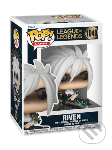 Funko POP Games: League Of Legends - Riven with Broken Blade (Funko). Funko, 2024 Funko POP Games: League Of Legends - Riven with Broken Blade (Funko). Funko, 2024