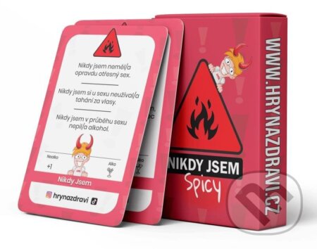 Spoločenská hra: Nikdy Jsem SPICY - Karetní párty hra (David Batelka). Hry na zdraví Spoločenská hra: Nikdy Jsem SPICY - Karetní párty hra (David Batelka). Hry na zdraví