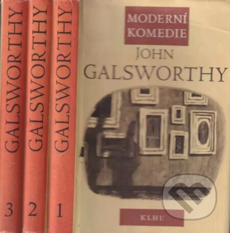 Kniha: Moderní komedie Díl 1-3 (John Galsworthy). vydavateľ neuvedený, 1957 Kniha: Moderní komedie Díl 1-3 (John Galsworthy). vydavateľ neuvedený, 1957