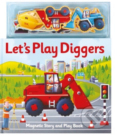 Kniha: Magnetic Let's Play Diggers (Alfie Clover). , 2010 Kniha: Magnetic Let's Play Diggers (Alfie Clover). , 2010