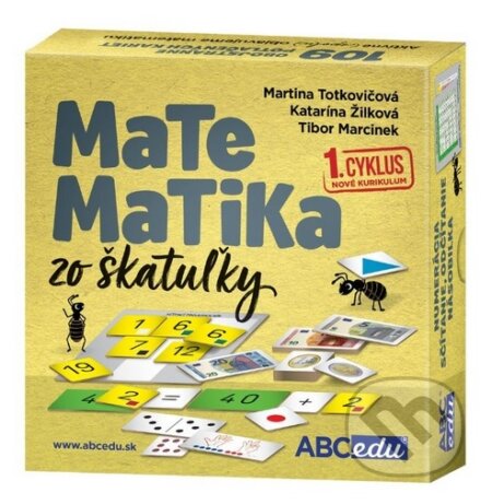 Kniha: Matematika zo škatuľky (ABCedu). ABCedu, 2024 Kniha: Matematika zo škatuľky (ABCedu). ABCedu, 2024