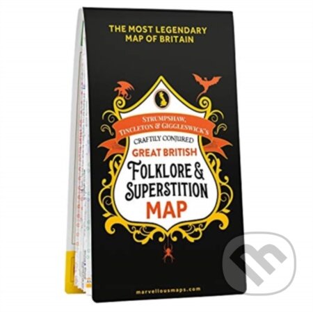 Kniha: Great British Folklore & Superstition Map (Unknown). , 2020 Kniha: Great British Folklore & Superstition Map (Unknown). , 2020