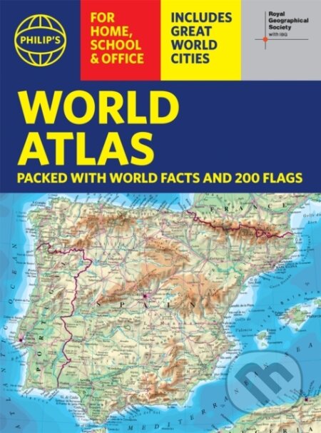 Kniha: Philip's RGS World Atlas (A4) (Philip's Maps). , 2022 Kniha: Philip's RGS World Atlas (A4) (Philip's Maps). , 2022