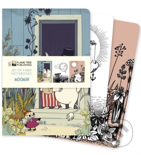 Kniha: Moomin Midi Notebook Collection (Flame Tree Publishing). Flame Tree Publishing, 2021 Kniha: Moomin Midi Notebook Collection (Flame Tree Publishing). Flame Tree Publishing, 2021