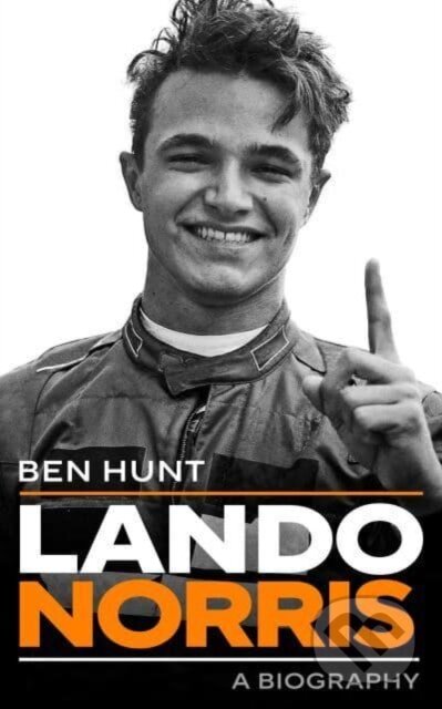Kniha: Lando Norris (Ben Hunt). Icon Books, 2023 Kniha: Lando Norris (Ben Hunt). Icon Books, 2023