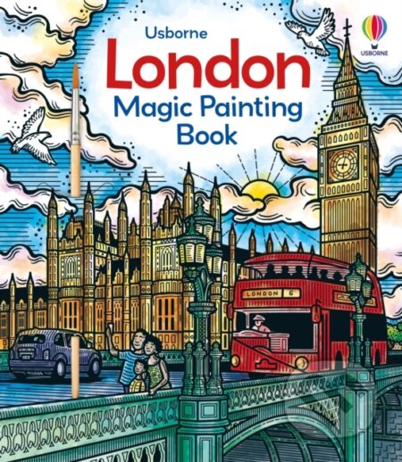 Kniha: London Magic Painting Book (Abigail Wheatley). Usborne, 2023 Kniha: London Magic Painting Book (Abigail Wheatley). Usborne, 2023