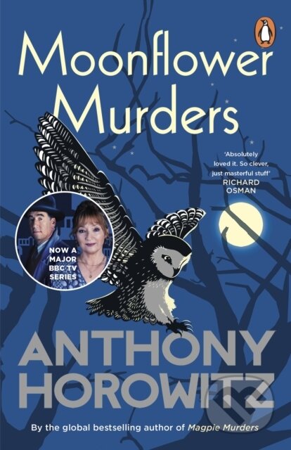 Kniha: Moonflower Murders (Anthony Horowitz). Arrow Books, 2021 Kniha: Moonflower Murders (Anthony Horowitz). Arrow Books, 2021