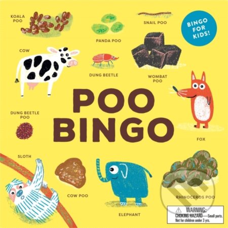 Kniha: Poo Bingo (Aidan Onn). Laurence King Publishing, 2020 Kniha: Poo Bingo (Aidan Onn). Laurence King Publishing, 2020