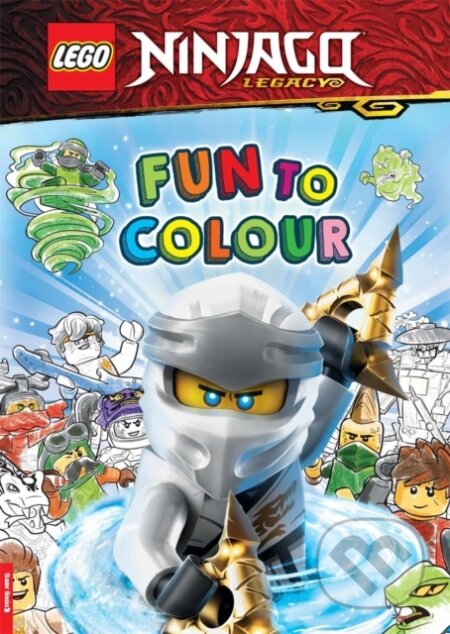 Kniha: LEGO® NINJAGO®: Fun to Colour (Buster Books a LEGO®). Buster Books, 2021 Kniha: LEGO® NINJAGO®: Fun to Colour (Buster Books a LEGO®). Buster Books, 2021
