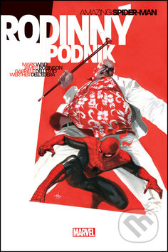 Kniha: Amazing Spider-Man: Rodinný podnik (Mark Waid a James A. Robinson). Crew, 2017 Kniha: Amazing Spider-Man: Rodinný podnik (Mark Waid a James A. Robinson). Crew, 2017