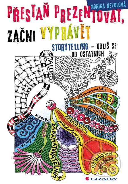 Kniha: Přestaň prezentovat, začni vyprávět (Monika Nevolová). Grada, 2017 Kniha: Přestaň prezentovat, začni vyprávět (Monika Nevolová). Grada, 2017
