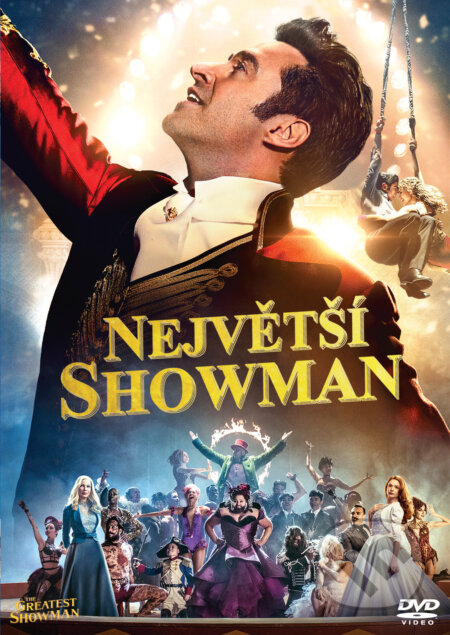 Film: Největší showman (Michael Gracey) (DVD). Bonton Film, 2018 Film: Největší showman (Michael Gracey) (DVD). Bonton Film, 2018