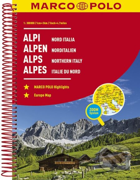 Alpy (atlas) (Marco Polo). Marco Polo, 2017 Alpy (atlas) (Marco Polo). Marco Polo, 2017