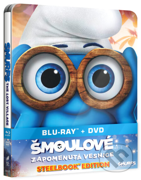 Film: Šmoulové: Zapomenutá vesnice Steelbook (Kelly Asbury) (Steelbook). Bonton Film, 2017 Film: Šmoulové: Zapomenutá vesnice Steelbook (Kelly Asbury) (Steelbook). Bonton Film, 2017