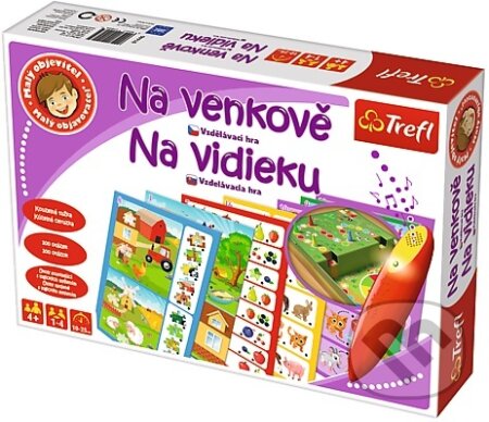 Společenská hra: Edukačná hra: Malý objaviteľ - Na vidieku (Trefl). Trefl, 2020 Společenská hra: Edukačná hra: Malý objaviteľ - Na vidieku (Trefl). Trefl, 2020