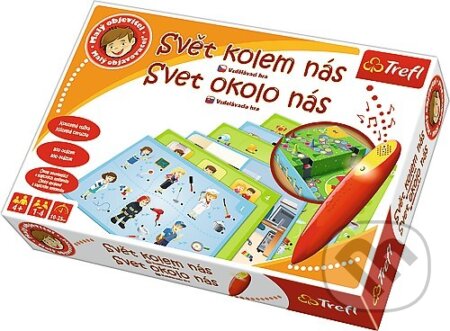 Společenská hra: Edukační hra Malý objevitel Svět kolem nás (Trefl). Trefl, 2020 Společenská hra: Edukační hra Malý objevitel Svět kolem nás (Trefl). Trefl, 2020