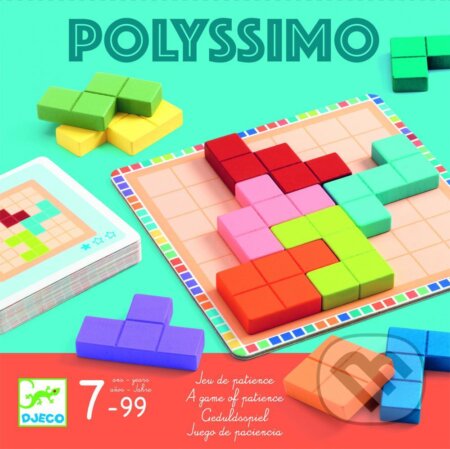 Spoločenská hra: Hlavolam – Polyssimo (Djeco). Djeco, 2019 Spoločenská hra: Hlavolam – Polyssimo (Djeco). Djeco, 2019
