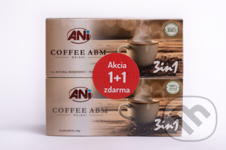 Kávy a čaje: ANi ABM Coffee 1 + 1 zadarmo (Ani). Ani, 2017 Kávy a čaje: ANi ABM Coffee 1 + 1 zadarmo (Ani). Ani, 2017