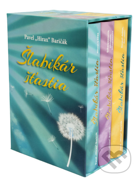 Kniha: Šlabikár šťastia 1+2+3 (pevná väzba - BOX) (Pavel Hirax Baričák). HladoHlas, 2017 Kniha: Šlabikár šťastia 1+2+3 (pevná väzba - BOX) (Pavel Hirax Baričák). HladoHlas, 2017