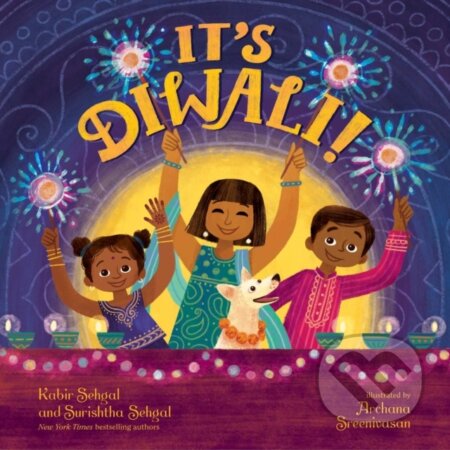 Kniha: It's Diwali! (Kabir Sehgal a Surishtha Sehgal). Simon & Schuster, 2022 Kniha: It's Diwali! (Kabir Sehgal a Surishtha Sehgal). Simon & Schuster, 2022