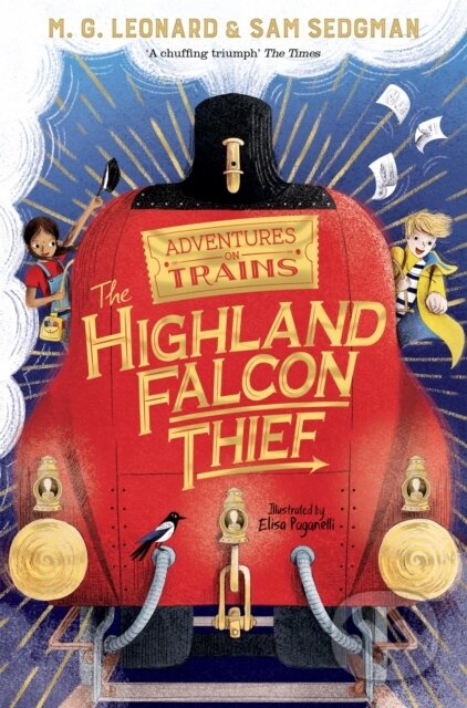 Kniha: The Highland Falcon Thief (M. G. Leonard a Sam Sedgman). Pan Macmillan, 2020 Kniha: The Highland Falcon Thief (M. G. Leonard a Sam Sedgman). Pan Macmillan, 2020