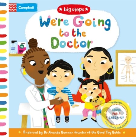 Kniha: We're Going to the Doctor (Marion Cocklico). Campbell Books, 2019 Kniha: We're Going to the Doctor (Marion Cocklico). Campbell Books, 2019