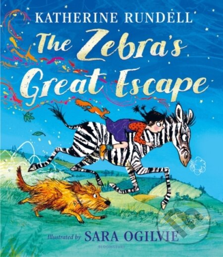 Kniha: The Zebra's Great Escape (Katherine Rundell). Bloomsbury, 2023 Kniha: The Zebra's Great Escape (Katherine Rundell). Bloomsbury, 2023