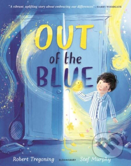 Kniha: Out of the Blue (Robert Tregoning). Bloomsbury, 2023 Kniha: Out of the Blue (Robert Tregoning). Bloomsbury, 2023