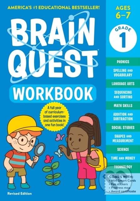 Kniha: Brain Quest Workbook: 1st Grade (Revised Edition) (Lisa Trumbauer a Workman Publishing). Workman Publishing, 2023 Kniha: Brain Quest Workbook: 1st Grade (Revised Edition) (Lisa Trumbauer a Workman Publishing). Workman Publishing, 2023