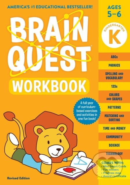 Kniha: Brain Quest Workbook: Kindergarten (Revised Edition) (Lisa Trumbauer a Workman Publishing). Workman Publishing, 2023 Kniha: Brain Quest Workbook: Kindergarten (Revised Edition) (Lisa Trumbauer a Workman Publishing). Workman Publishing, 2023