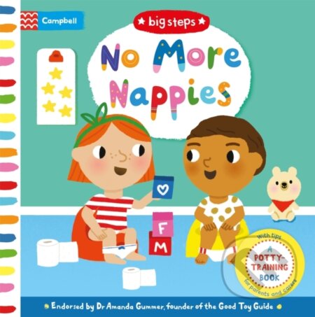 Kniha: No More Nappies (Marion Cocklico). Campbell Books, 2018 Kniha: No More Nappies (Marion Cocklico). Campbell Books, 2018