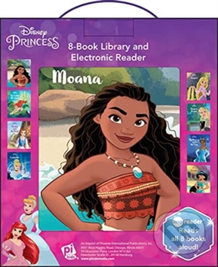 Kniha: Disney Princess: Me Reader 8-Book Library and Electronic Reader Sound Book Set (Emma Ladji). PI Kids, 2021 Kniha: Disney Princess: Me Reader 8-Book Library and Electronic Reader Sound Book Set (Emma Ladji). PI Kids, 2021