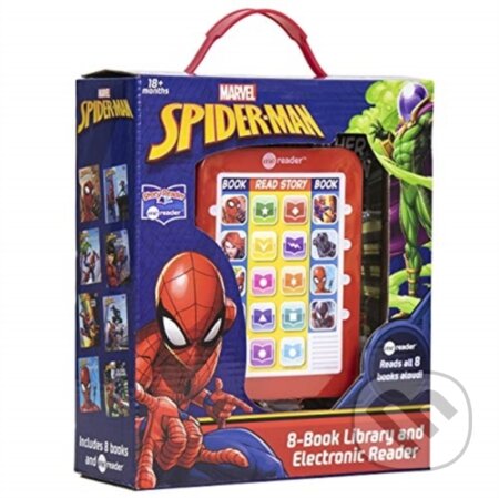 Kniha: Marvel Spider-Man: Me Reader 8-Book Library and Electronic Reader Sound Book Set (PI Kids). PI Kids, 2019 Kniha: Marvel Spider-Man: Me Reader 8-Book Library and Electronic Reader Sound Book Set (PI Kids). PI Kids, 2019