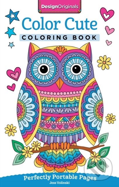 Kniha: Color Cute Coloring Book (Jess Volinski). Design Originals, 2016 Kniha: Color Cute Coloring Book (Jess Volinski). Design Originals, 2016