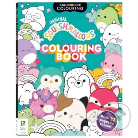 Kniha: Kaleidoscope Squishmallows Feelin' Mallow Colouring Book (Hinkler Pty Ltd). , 2023 Kniha: Kaleidoscope Squishmallows Feelin' Mallow Colouring Book (Hinkler Pty Ltd). , 2023