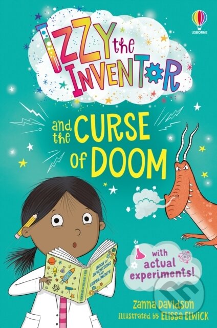 Kniha: Izzy the Inventor and the Curse of Doom (Zanna Davidson). Usborne, 2023 Kniha: Izzy the Inventor and the Curse of Doom (Zanna Davidson). Usborne, 2023