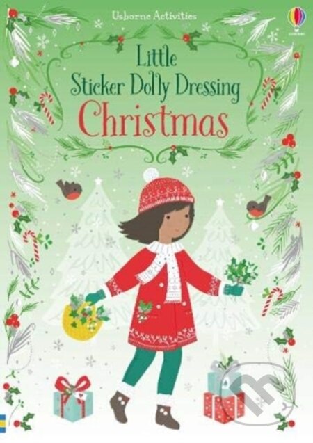 Kniha: Little Sticker Dolly Dressing Christmas (Fiona Watt). Usborne, 2020 Kniha: Little Sticker Dolly Dressing Christmas (Fiona Watt). Usborne, 2020