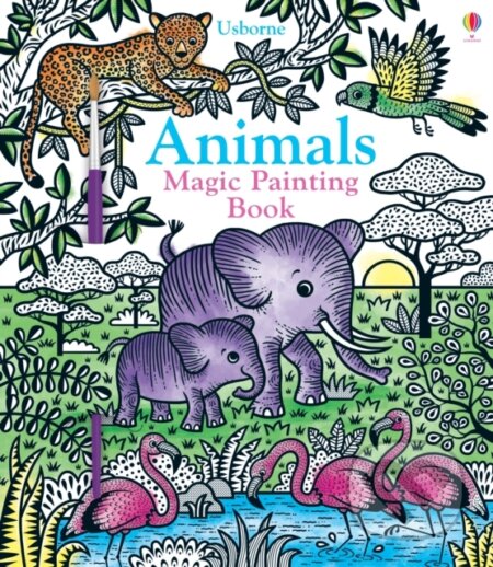 Kniha: Animals Magic Painting Book (Federico Iossa). Usborne, 2019 Kniha: Animals Magic Painting Book (Federico Iossa). Usborne, 2019