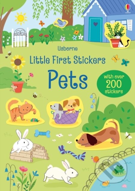 Kniha: Little First Stickers Pets (Hannah Watson). Usborne, 2019 Kniha: Little First Stickers Pets (Hannah Watson). Usborne, 2019