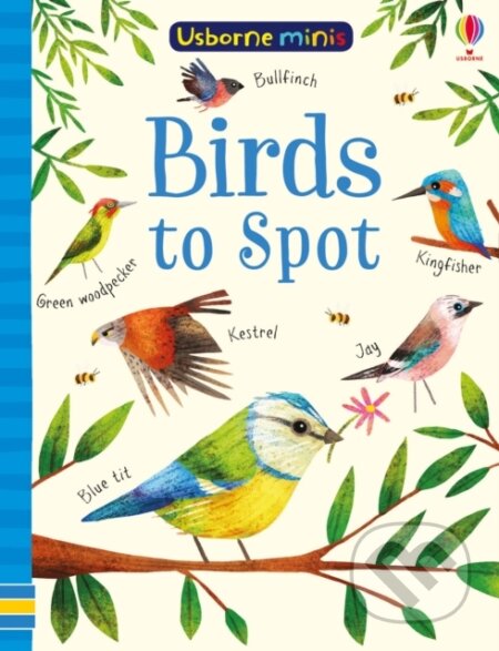 Kniha: Birds to Spot (Kirsteen Robson a Sam Smith). Usborne, 2019 Kniha: Birds to Spot (Kirsteen Robson a Sam Smith). Usborne, 2019