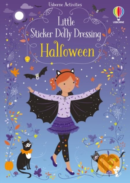 Kniha: Little Sticker Dolly Dressing Halloween (Fiona Watt). Usborne, 2018 Kniha: Little Sticker Dolly Dressing Halloween (Fiona Watt). Usborne, 2018