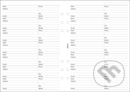 Kniha: Filofax A5 Name, address, email, telephone, fax, mobile refill (FILOFAX). FILOFAX, 2013 Kniha: Filofax A5 Name, address, email, telephone, fax, mobile refill (FILOFAX). FILOFAX, 2013