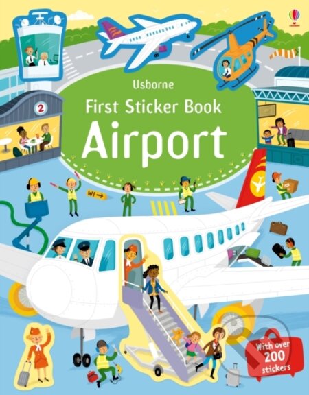 Kniha: Airports First Sticker Book (Sam Smith). Usborne, 2015 Kniha: Airports First Sticker Book (Sam Smith). Usborne, 2015