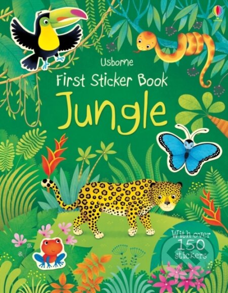 Kniha: First Sticker Book Jungle (Alice Primmer). Usborne, 2014 Kniha: First Sticker Book Jungle (Alice Primmer). Usborne, 2014