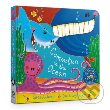 Kniha: Commotion in the Ocean Board Book (Giles Andreae). Orchard, 2019 Kniha: Commotion in the Ocean Board Book (Giles Andreae). Orchard, 2019