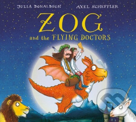 Kniha: Zog and the Flying Doctors Gift edition board book (Julia Donaldson). Alison Green Books, 2018 Kniha: Zog and the Flying Doctors Gift edition board book (Julia Donaldson). Alison Green Books, 2018