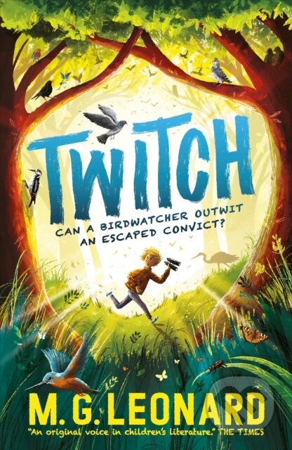 Kniha: Twitch (M. G. Leonard). Walker books, 2021 Kniha: Twitch (M. G. Leonard). Walker books, 2021