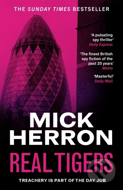 Kniha: Real Tigers (Mick Herron). Baskerville, 2022 Kniha: Real Tigers (Mick Herron). Baskerville, 2022